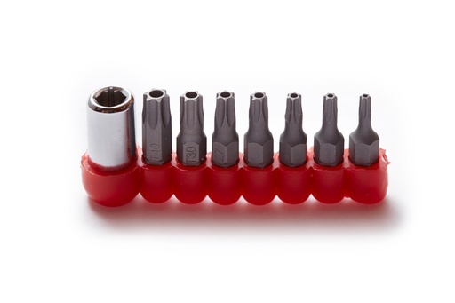 [58635] Puntas Tamper Torx X 8 Pzs
