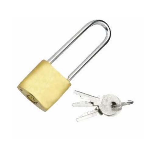 [58841] Candado De Bronce Aro Largo 40mm