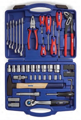 [60467] Bocallave Enc. 1/2  Juego C/Llave Comb MM  X 55 Pzs