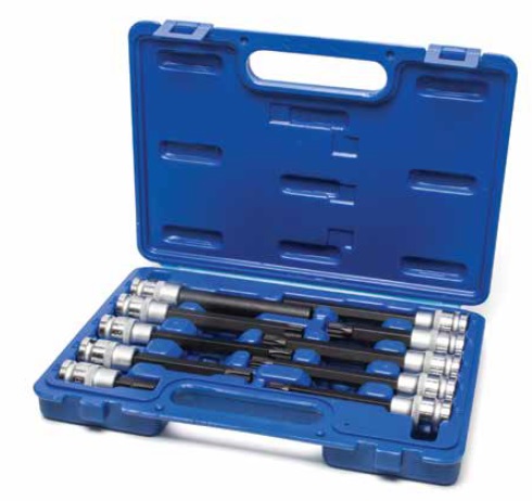 [62173] Juego De Bocallaves Puntas Torx/Allen/Ribe/Multiest X10pzs