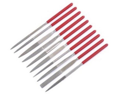[62433] Lima Diamantada Juego .x 10 Pz.160mm S/CABO