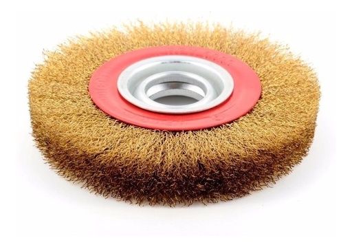 [62756] Cepillo Circular 6" Rizado (P/Amol Bco)