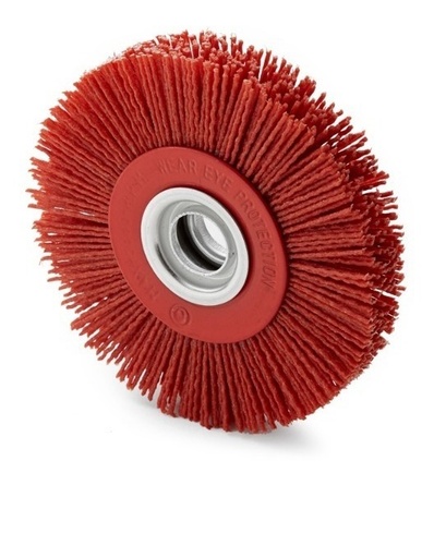 [62757] Cepillo Circular Abrasivo  6" (P/Amol Bco)
