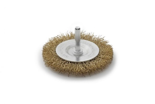 [63716] Cepillo Circular 2" Rizado (C/Perno P/Taladro)
