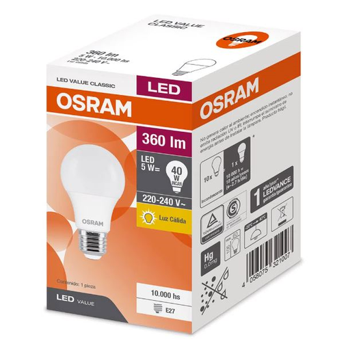 [63290] Lampara Led Value 5W / 830