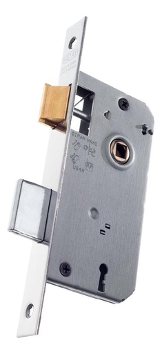 [70511] Kallay  504 Cerradura Embutir LIV. INT. Ac Inox  Pta CUad