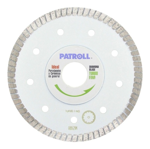 [68369] Disco Turbo Ø 4,5" - Ø Interior 22,2 mm Linea Patroll