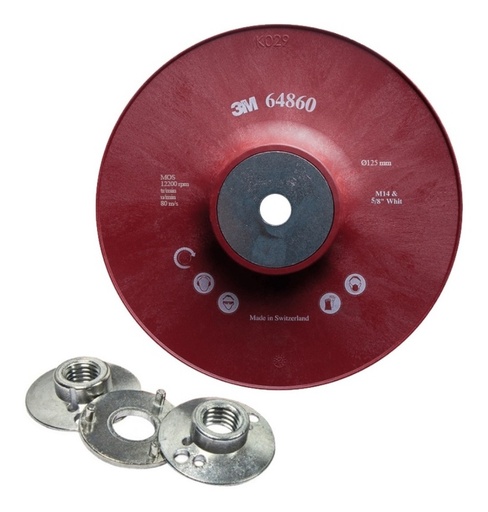 [74367] Soporte De Disco De Fibra 3" C/Eje