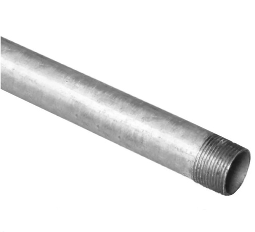 [63068] Caño Galvanizado 2 " IRAM 2502           Tira  6.4mts