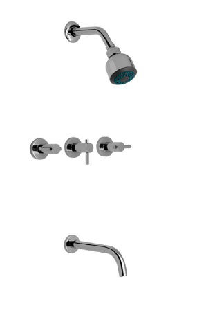 [62724] Griferia Ducha De Embutir Con Transf Modelo Zen