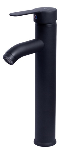 [73557] Griferia Lavatorio Mesada Alto Negro ARQ 10402NE