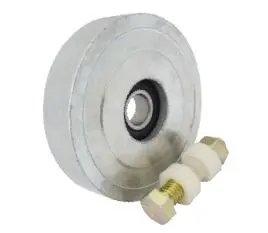[60010] Rueda Acero Porton Lisa 70mm 1 Ruleman