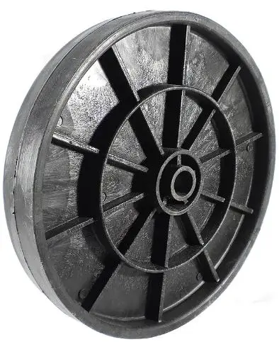 [64162] Rueda De Caucho Hormigonera 350 X 70 EJE 26MM