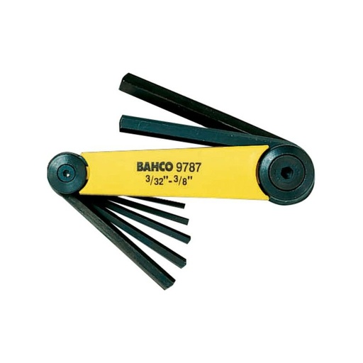 [56056] Juego De Llave Hexagonal 3/32 A 3/8  BE-9787