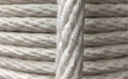 [51019] Soga Trenzada Espiral Algodon 12 Mm