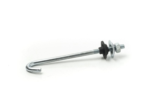 [63504] Gancho Baston J 50mm C/Acc (Tuerca-Aran Galv-Aran PVC)