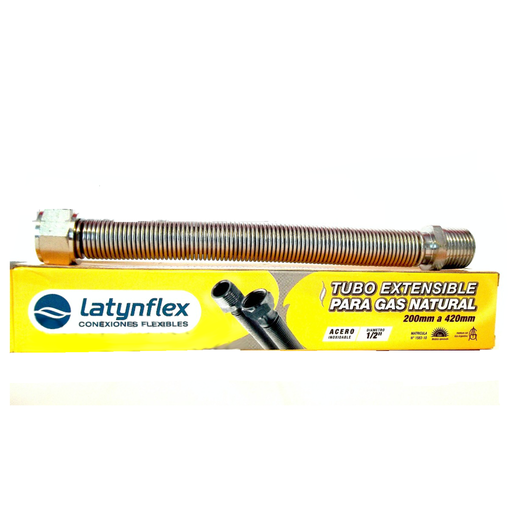 [49675] Flexible Extensible Acero Inox Gas Nat 1/2 X 20-42 AF-2800