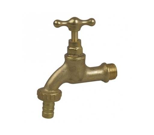[49939] Canilla De Bronce Con Pico 1/2"