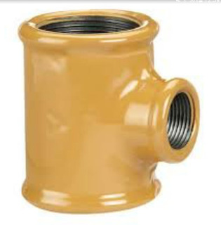 [50170] Tee H-H-H Reduccion 3/4 X 1/2 X 1/2 Epoxi