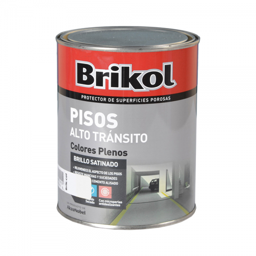 [63177] Brikol Pisos Alto Trans Amarillo Demarc. X 4L