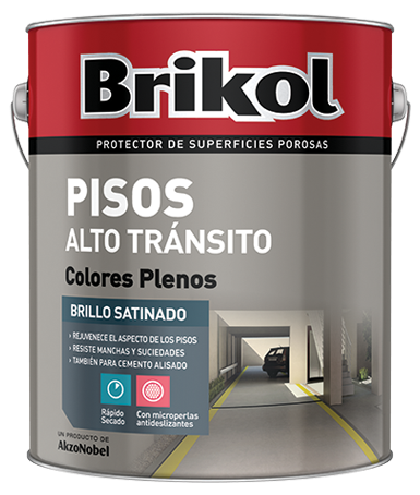 [63191] Brikol Pisos Alto Transito Gris X 10L