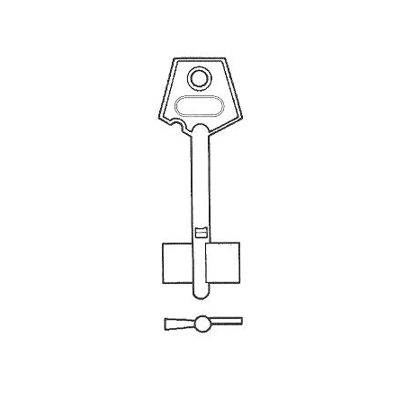 [57494] Llave D/P Tabor P200/P201/K4002/K4001/Star Mignon