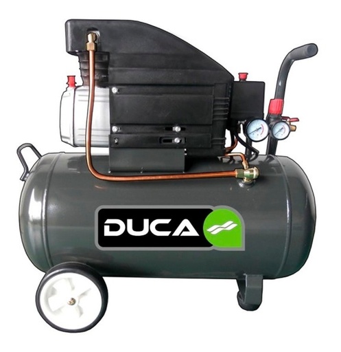 [46762] Compresor DUCA Pro 2 HPx 25L - 220 Volts C/Ruedas **