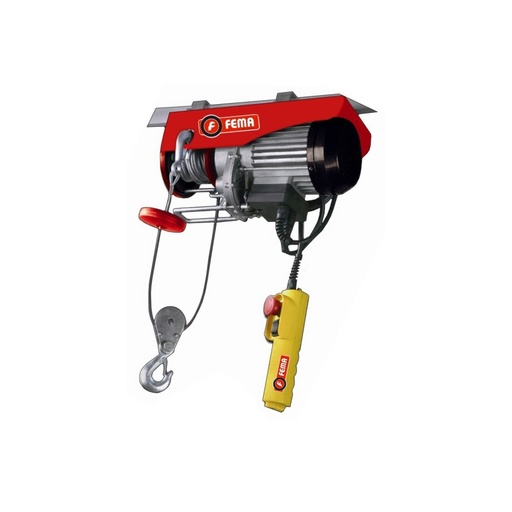 [60122] Aparejo Electrico 250 Kg Doble Gancho 12mts Alza