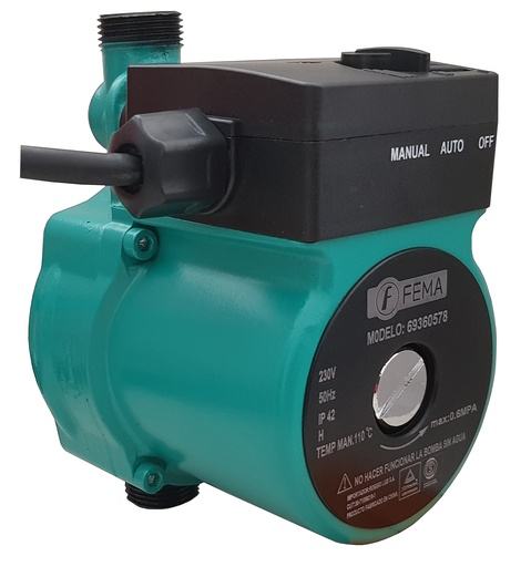 [61884] Electrobomba Presurizadora 30L/M 1/2" 9mts 1 Ducha **