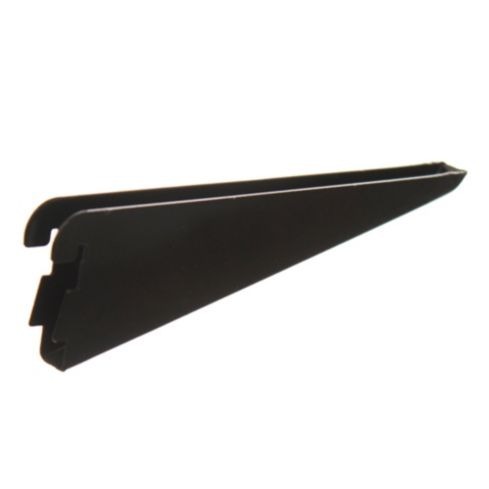 [61144] Mensula P/Riel Doble 37 Cm Negro