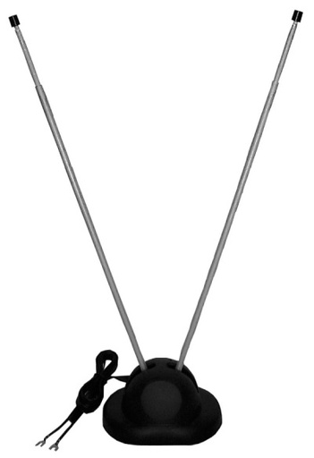 [36486] Antena Avispa Imp. Cromada