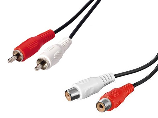 [44544] Cable 2 RCA MACHO / 2 RCA HEMBRA