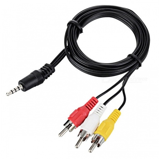 [64930] Cable 3 RCA / 3 RCA 90cm