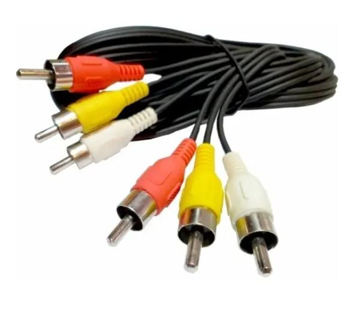 [44545] Cable Armado 3RCA M/3RCA H 2MTS.