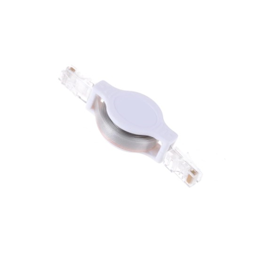 [64905] Cable Retractil Extens 5 Ms Marfil