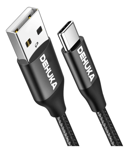 [73488] Cable USB A/C Carga Rapida 1mt