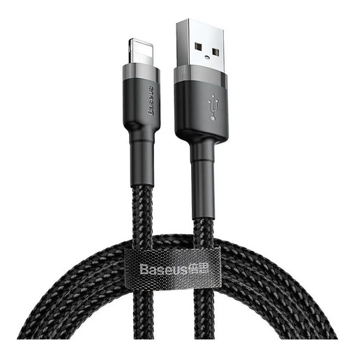 [73492] Cable USB Macho C/Macho llghting (iph 6) 2mts