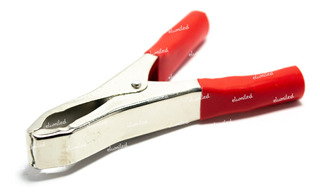 [23383] Clip Bateria 100 Amp. Rojo