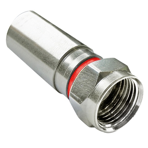 [23444] Conector F56 Compresion Rojo