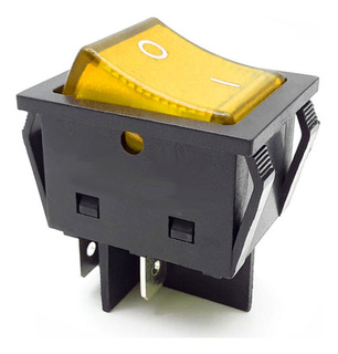 [36469] Llave Interruptora C/Luz Amarillo