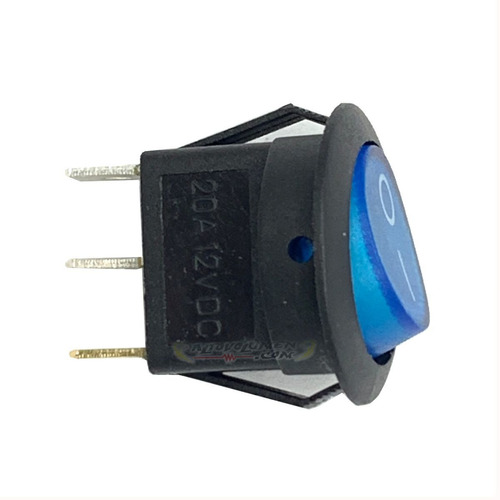 [36470] Llave Interruptora C/Luz Azul