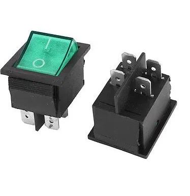 [64921] Llave Interruptora Luminosa Verde