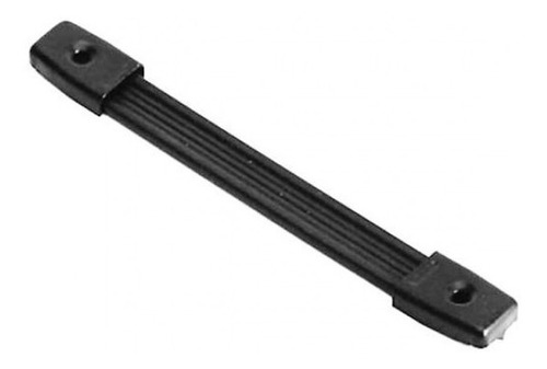 [23387] Manija Tipo Correa C/Soporte Plastico Negro