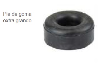 [67404] Pie De Goma Grande Para Bafle 6cm