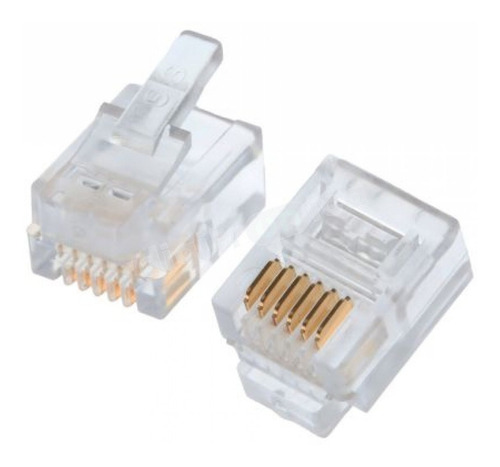 [23373] Plug Americano 6 Contactos Rj12