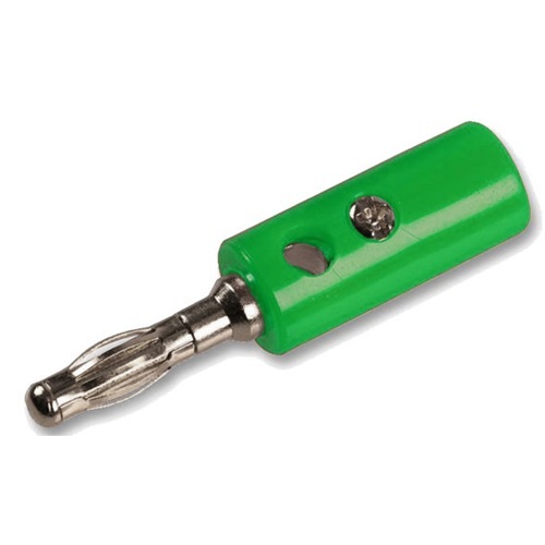 [34016] Plug Banana Tornillo Verde