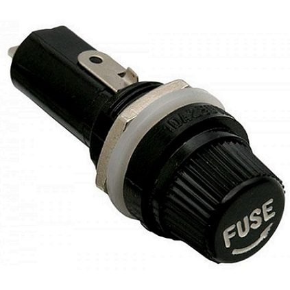 [62030] Portafusible  P/Chasis Mini 5x20mm