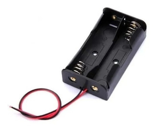 [23398] Portapila 2Xaa En Linea C/Cable