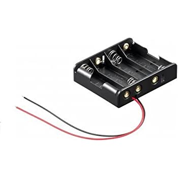 [39381] Portapila Plastico 4 X AA (2y2)