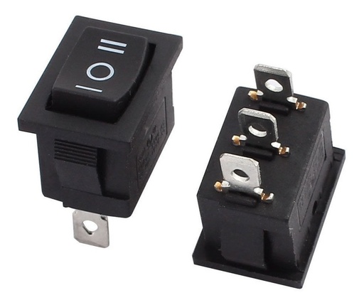 [64916] Tecla Pulsadora 250V 3A2P Neg